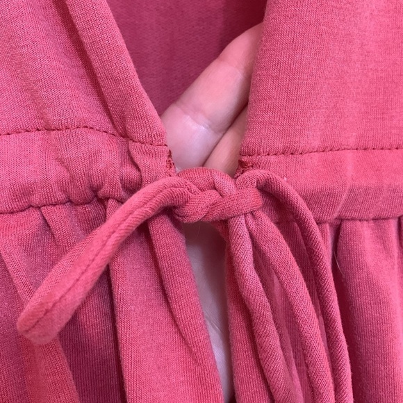 Mai Soli | NWT Tie Adjustable Waist Open Front Tunic Top Dress Swim Coverup S - Picture 5 of 17